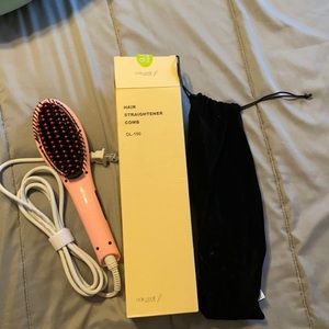 oak leaf hair straightener comb